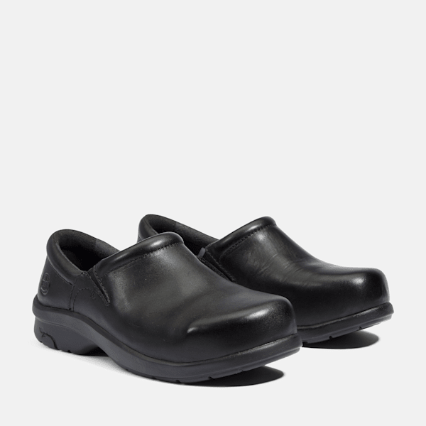 Women's Newbury Casual Alloy Toe Work Shoe / Black