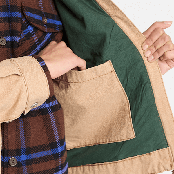 Women's Strafford Washed Canvas Jacket 2.0 / Earth Brown