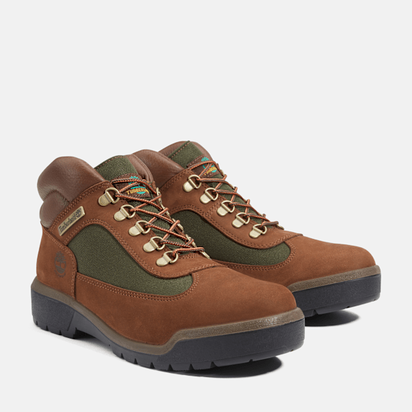 Men's Waterproof Field Boot / Dark Brown Nubuck