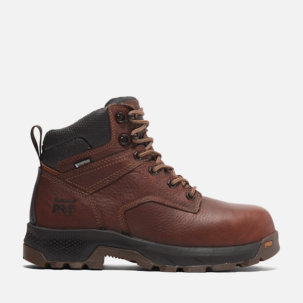 Women's TiTAN™ EV 6" Comp-Toe Waterproof Insulated Work Boot / Brown