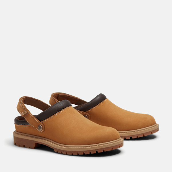 Women's Timberland® Premium Convertible Clog / Wheat Nubuck