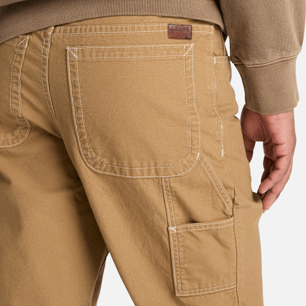 Men's Rindge Canvas Carpenter Pant / Medium Brown