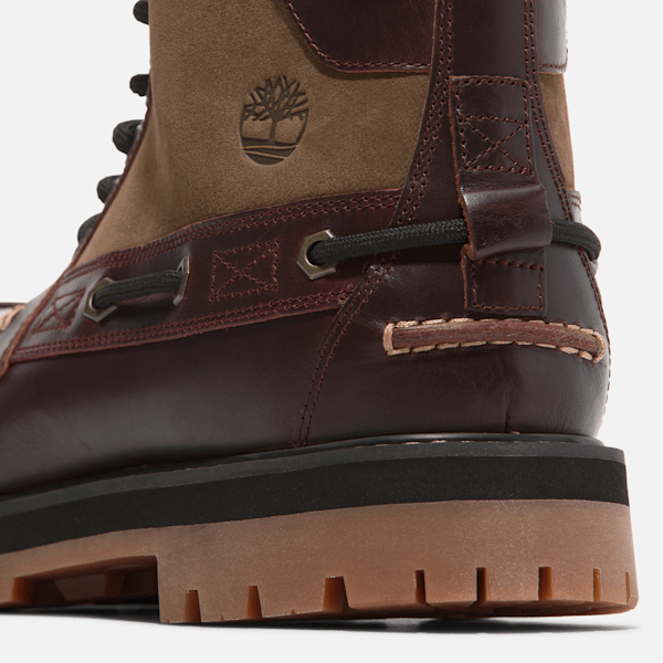 Men's Britton Road Moc-Toe Boot / Root Beer Full-Grain