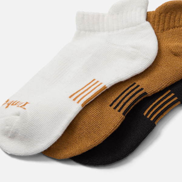 Newmarket Village 3-Pack No Show Sock / Wheat
