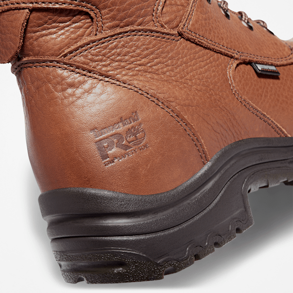 Men's TiTAN™ 8" Alloy Toe Waterproof Work Boot / Brown