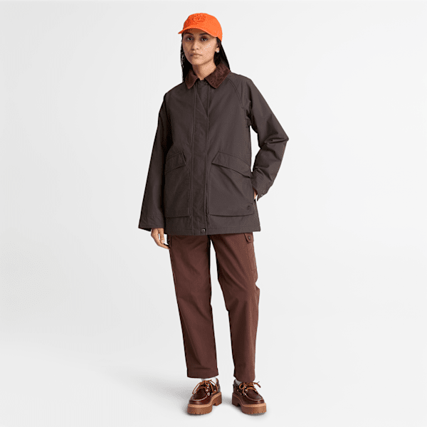 Women's Wenham Water-Repellent Insulated Barn Coat / Vintage Black