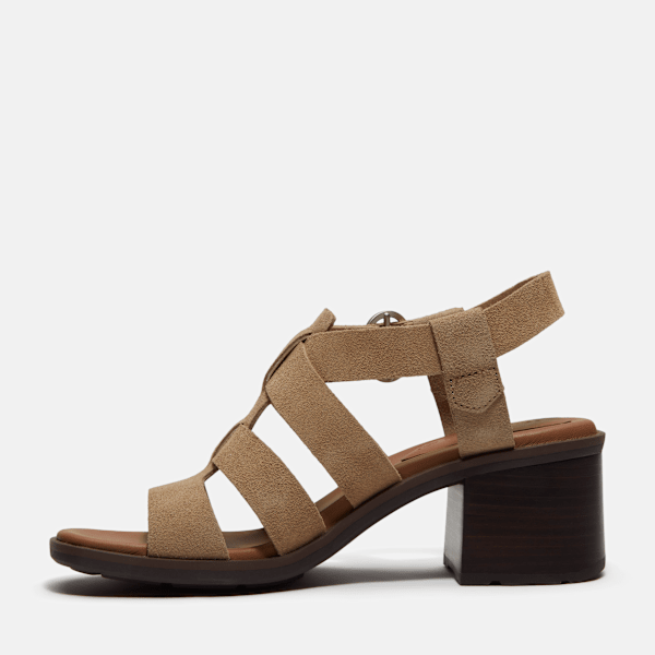 Women's Bellevaux Fisherman Sandal / Beige Suede