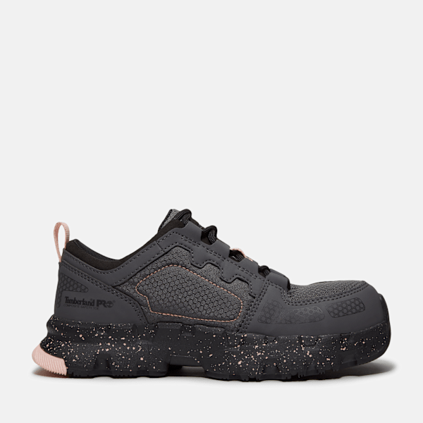 Women's Powertrain EV Composite Toe SD10 Work Sneaker / Grey/Pink