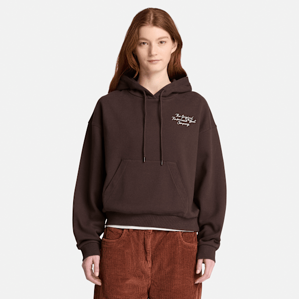 Women's Elevated Hoodie / Dark Brown