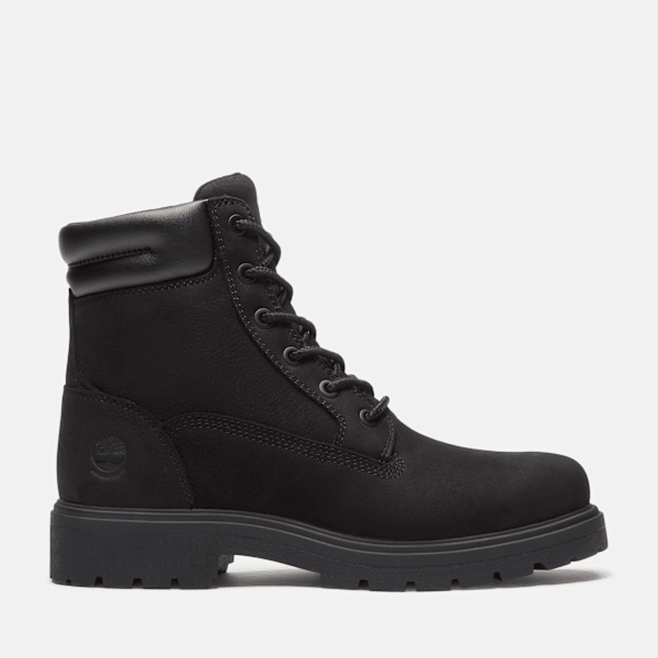 Women's Auburn Falls 6-Inch Waterproof Boot / Black Nubuck