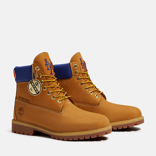 Men's Timberland® x New Era® Mets 6-Inch Waterproof Boot / Wheat Mets