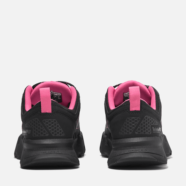Women's Timberland PRO® Powertrain EV Composite Toe Work Sneaker / Black/Pink