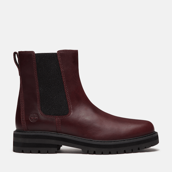 Women's Britton Drive Chelsea Boot / Burgundy Full-Grain