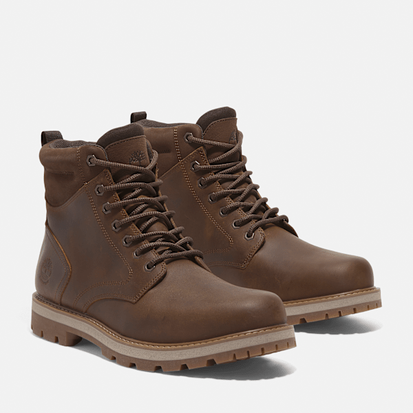 Men's Britton Road Waterproof Boot / Rust Full-Grain