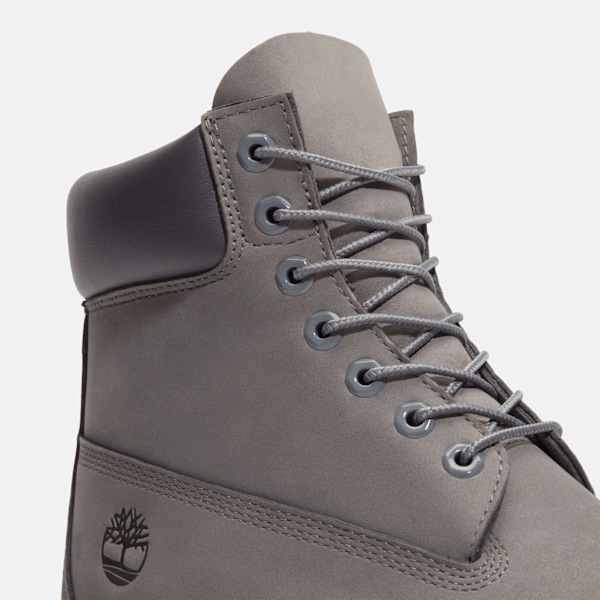 Men's Timberland® Classic 6-Inch Waterproof Boot / Medium Grey Nubuck