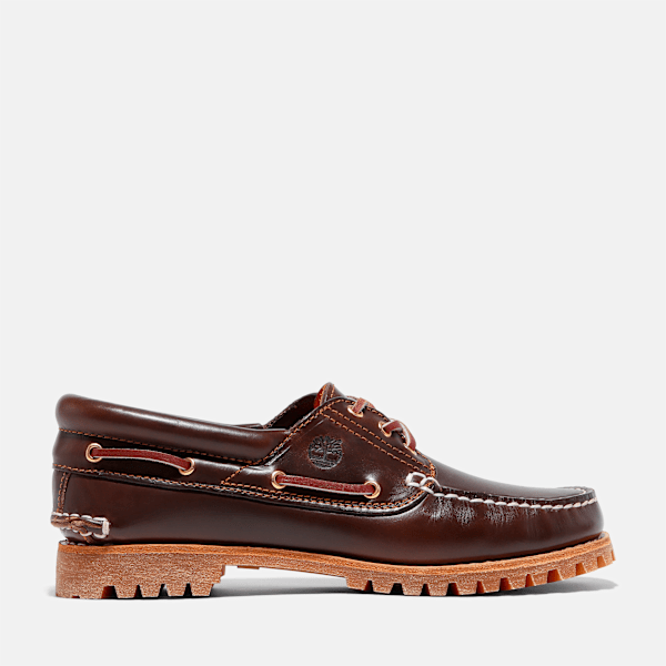 Women's Timberland® Authentic Boat Shoe / Brown