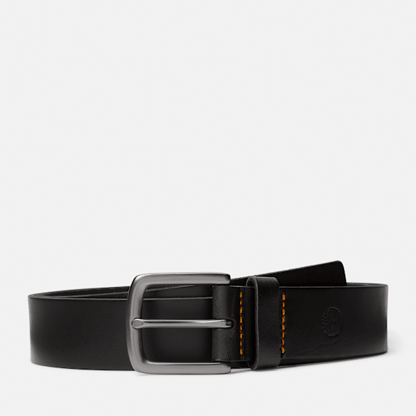 Men's Glen Oak Leather Belt / Black