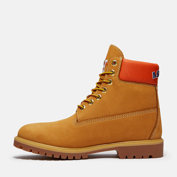 Men's Timberland® x New Era® Astros 6-Inch Waterproof Boot / Wheat Astros