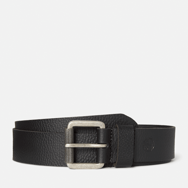 Men's Milled Leather Belt / Black