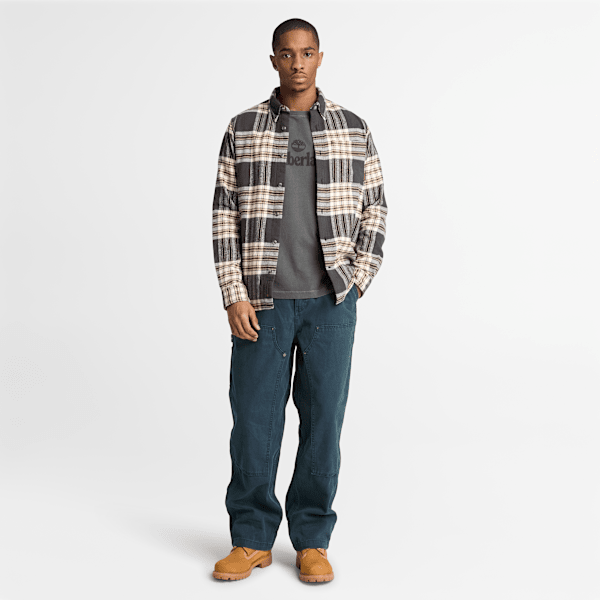 Men's South Cabot Garment Dye Short-Sleeve T-Shirt / Black Wash